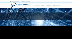 Desktop Screenshot of cybertrail.com