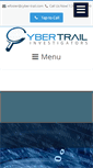 Mobile Screenshot of cybertrail.com